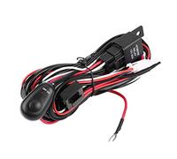 Kit de commutateur de bouton d'alimentation de voiture de faisceau de câblage pour barre lumineuse LED(One switch connect to two light) faisceau barre led