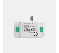 Kit de Commutateur de Télécommande Sans Fil Multi-contrôle 1/2/3 Gangs avec Récepteur Interrupteur de Panneau RF433 86 Parfait pour la Télécommande de la Lumière (1R)
