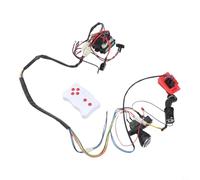 Kit de commutateur récepteur RC 2,4 G pour enfants - Modification à faire soi-même - Contrôleur de faisceau de fils 6 V 12 V avec fonction de démarrage fluide (RX23 12 V A)