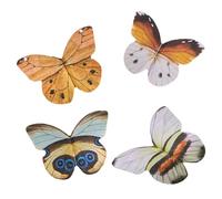 Kit de compagnon de lecture - Marqueurs de page papillon, marque-pages magnétiques | Idée cadeau attentionnée, fournitures de papeterie 4 pièces pour l'école, le bureau ou la maison, les souvenirs de