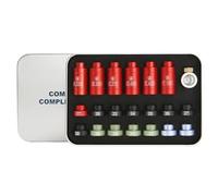 Kit de comparaison Bullet - Recharge de Toolset Gauge - Demi-jauge de boîtier - Support de coque - Entretoise d'insert, dispositif de siège de cartouche, outil de réglage de la profondeur - Kit de