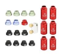 Kit de comparaison d'espace de tête - Outil de recharge de munitions de 0,3 kg, outil de jauge portable avec boîte en fer blanc, étriers de mesure de balle et d'espace de tête | Kit de comparaison de