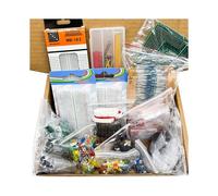 Kit de Composants Électroniques 2110 Pièces, Édition Ultime : Condensateurs, Résistances, LED, Circuit Imprimé DIP, Plaque D'Essai