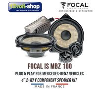 Kit de composants Plug&Play 2 voies FOCAL IS MBZ 100 - 4" (100mm) pour...