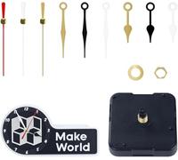 Kit de composants pour horloge DIY Toaiot 3D Printer Part : accessoires matériels uniquement, pièces imprimées non incluses. Compatible avec Bamboo Lab X1/X1C/X1E/P1P/P1S/A1/A1 Mini Craertive Model Ma