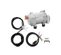 Kit De Compresseur Électrique For Climatisation Automobile, Voiture, Camion | Compresseur AC en aluminium avec embrayage stable à rainure unique(Q-24V)