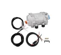 Kit De Compresseur Électrique For Climatisation Automobile, Voiture, Camion | Compresseur AC en aluminium avec embrayage stable à rainure unique(D-24V)