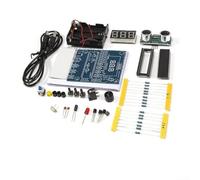 Kit de compteur de distance à souder pour pratiquer, compteur de distance avec circuit imprimé et boîtier, kit d'apprentissage électronique pour loisirs et étudiants, plage de mesure 0,01 à 4,00 m, 5