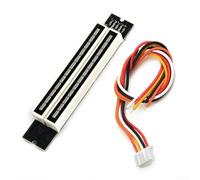 Kit de compteur VU à LED à double indicateur de niveau stéréo à 12 niveaux réglables et affichage de crête, analyseur de signal audio CC 7-12 V pour projets de bricolage, 7 LED vertes, 2 oranges, 3