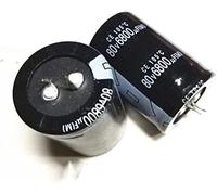 Kit de condensateur 12 pièces condensateur électrolytique 80V 6800UF 6800UF 80V 80v6800uf 30 * 50 condensateurs électrolytiques Composant