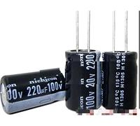 Kit de condensateur 50pcs condensateur 100 v220uf 220 uf100v condensateur électrolytique en aluminium enfichable Spécification: condensateurs 13 * 21 Composant