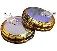 Kit de condensateur d'accessoires électroniques 10 pièces Ultra condensateur 5.5v4f condensateur 5.5V 4F V Style traversant des condensateurs de condensateur de trou Appareils électroniques