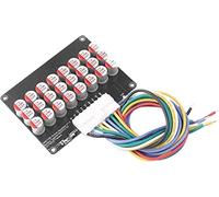 Kit de condensateurs Équilibreur de groupe entier 8S 5A Lithium actif Lipo Lifepo4 Égaliseur de batterie Condensateur de transfert Condensateurs de carte BMS Appareils électroniques