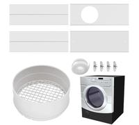 Kit de conduit de fenêtre, kit de ventilation pour sécheuse intérieure | Tuyaux d'échappement Tuyau,Connecteur de sèche-linge, pièces d'aération de sèche-linge pour fenêtre, accessoires de sèche-linge