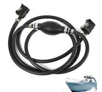 Kit de conduite de carburant chauffage diesel Kit conduite carburant 6, 9 pieds avec deux clapulations à contre-disque en caoutchouc compatible pour les bateaux, les camping-cars, les trac