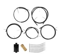 Kit de conduite de carburant Gearwell, compatible avec les banlieues Chevy, le tuyau de carburant en nylon fuite à l'épreuve, remplacement du raccord de carburant à haute