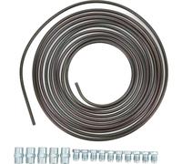 kit de conduite de frein de 5m/16,4 pieds 0,028in/0,7 mm en cuivre épais nickelé pour le système de carburant de frein hydraulique