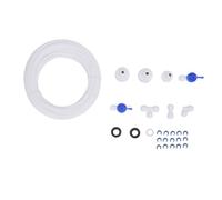Kit de conduite d'eau pour réfrigérateur avec tuyau de 1/4 po, ensemble de raccordement de conduite d'entrée d'eau pour système d'osmose inverse à tuyau d'eau côte à côte pour