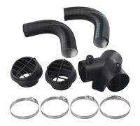 Kit de conduits de chauffage diesel de 60 mm - Tuyau de dérivation en Y - Clips de tuyau d'aération chauds pour Webasto