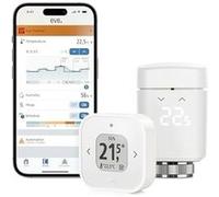 EVE Thermo - Kit de Confort pour 1 radiateur, Comprenant 1 Dispositif EVE Thermo Control, Compatible avec Apple Home, nécessite Apple TV 4K (2e gén/3e gén 128 Go), HomePod (2e gén) ou HomePod Mini