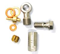 Kit De Connecteur De Banjo Pour Hope Bike, Tuyau D'extrémité De Câble De Frein À Disque Hydraulique De Vélo, Accessoires D'aiguille D'huile D'olive À Manchon Ouvert