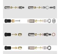 Kit de connecteur de frein à disque hydraulique compatible avec BH90, et pour Hope pour une utilisation sur route (pour SRAM B)