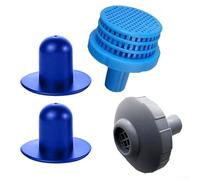 Kit de connecteur de jet d'eau de piscine avec crépines pour piscines hors sol jusqu'à 4,9 m de profondeur, compatible avec les modèles 25022E et 12634, pièces de rechange ABS (E)