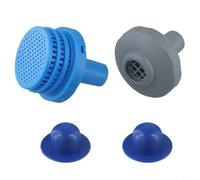 Kit de connecteur de jet d'eau de piscine avec crépines pour piscines hors sol jusqu'à 4,9 m de profondeur, compatible avec les modèles 25022E et 12634, pièces de rechange ABS (D)