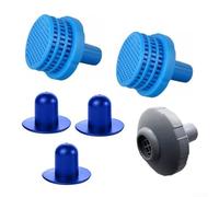 Kit de connecteur de jet d'eau de piscine avec crépines pour piscines hors sol jusqu'à 4,9 m de profondeur, compatible avec les modèles 25022E et 12634, pièces de rechange ABS (C)