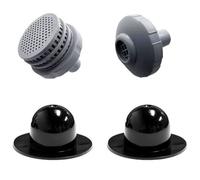 Kit de connecteur de jet d'eau de piscine - Intex - 25022E - Plastique - Résistant au chlore - Lot de 2