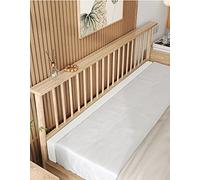 Kit de connecteur de matelas en mousse haute densité pour lit double à king size avec housse en cuir et oreiller de tête de lit pour plus de confort et traversin rectangulaire inclus