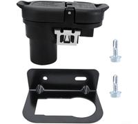 Kit de connecteur de remorque 4 voies 7 voies avec bornes en laiton, boîtier résistant aux intempéries pour Ford pour Chevy, Gmc, Lexus, remplace OE 56055632AC 68014986AB,
