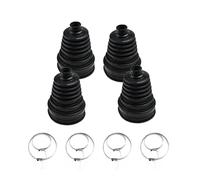 Kit de connecteur de voie de cache-poussière en silicone à vitesse constante for voiture, remplacement de soufflet de joint homocinétique, pince ronde universelle à bille, accessoires de voiture