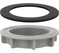 Kit de connecteur fileté pour piscine hors sol Intex 10256 10255, connecteur de tuyau de piscine avec écrou, rondelle plate en caoutchouc