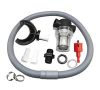 Kit de connecteur pour baril de pluie - Adaptateur de descente et dérailleur rapide | Collecteur d'eau de pluie, capture filtrée, outil pour tâches en plein air, gestion de l'eau du jardin