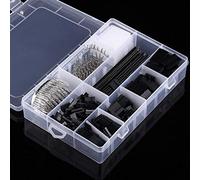 Kit de Connecteurs 1450 Pièces - Connecteurs de Bornes électroniques Haut de Gamme pour, Projets électroniques - Assortiment avec Une variété de Tailles et de Types
