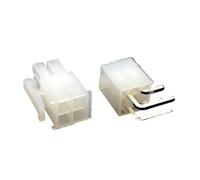 Kit de connecteurs 4 Broches 4,2 mm, fiche mâle et Femelle avec bornes for Faisceau de câbles et connexions électriques