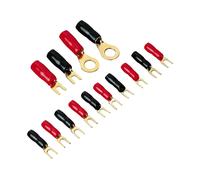 Kit de connecteurs à sertir, 16mm², Plaqué or