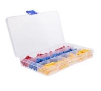 Kit de Connecteurs à Sertir Outil, Cosses Thermorétractables | Caoutchouc Étanche, Raccordement sans Effort, pour Câbles Électriques Marins et Véhicules, aux Électriciens
