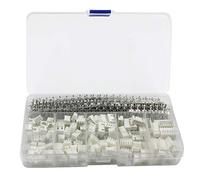Kit de connecteurs ARCELI 460pcs JST avec 2,54 mm JST-XH 2/3/4/5/6 logements de connecteur mâle et connecteur mâle