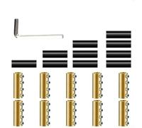 Kit de connecteurs de bornier en laiton 60 A et 80 A haute puissance avec tubes thermorétractables et clé hexagonale pour fils de 1-6 mm² ou 2,5-16 mm² dans l'industrie domestique