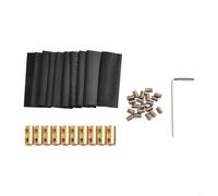 Kit de connecteurs de fil de cuivre, épissure rapide, borniers, 10 A-80 A pour câbles de 1 à 16 mm2, sans outils de sertissage, pour appareils électriques marins automobiles