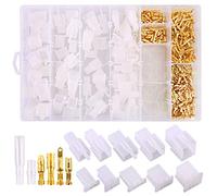 Kit de connecteurs de fil électrique de l’automobile de Swpeet 700Pcs, 2.8mm 2 3 4 6 connecteurs de fil électrique de l’automobile de 9 broches bornes de fil de sertisseur d’entête de broche et