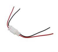 Kit de connecteurs de fils automobiles de 2,8 mm pour voitures, motos, VTT et bateaux - Bornier à enfoncer avec crochet de retenue, 2/3/4 broches mâle/femelle P (2P)