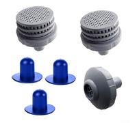 Kit de connecteurs de piscine Intex 25022E - Pièces d'entrée et de sortie pour piscines hors sol avec tuyau de 32 mm de diamètre (C)