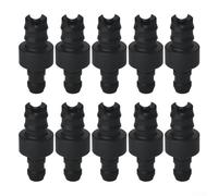 Kit de connecteurs de tube de lait ABS 10 pièces pour machines à expresso entièrement automatiques NIVONA avec architecture de système de lait dédié