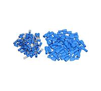 Kit De Connecteurs Électriques 100 Pièces Cosses Mâles Et Femelles Isolées 16 14 Awg Pour Installations Électriques Automobiles Et Domestiques