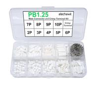 Kit de connecteurs PB1.25 et de bornes à sertir compatibles avec Les connecteurs Molex PicoBlade, Pas de 1,25 mm pour contrôleur de vol de Drone Pixhawk 2.4.8