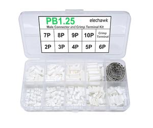 Kit de connecteurs PB1.25 et de bornes à sertir compatibles avec Les connecteurs Molex PicoBlade, Pas de 1,25 mm pour contrôleur de vol de Drone Pixhawk 2.4.8