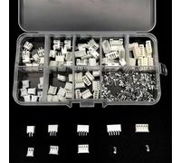 Kit de connecteurs PH de 2,0 mm avec boîtier à 2/3/4/5 broches et en-têtes femelles, 230 pièces pour adaptateur de fil de terminal PCB
